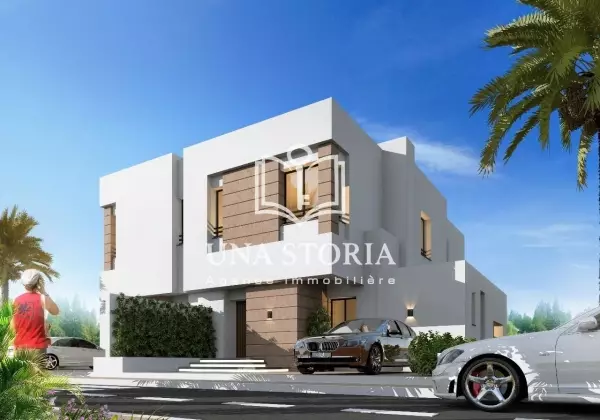 Villa jumelée S+4 neuve – jamais habitée